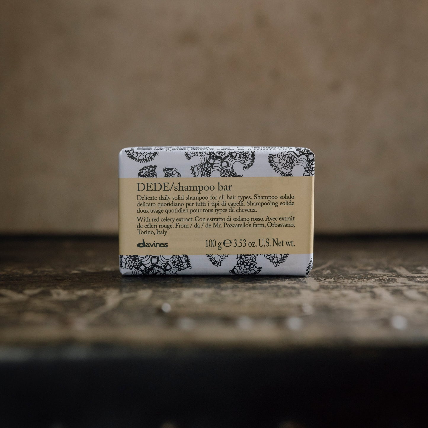 DEDE Shampoo Bar by Davines