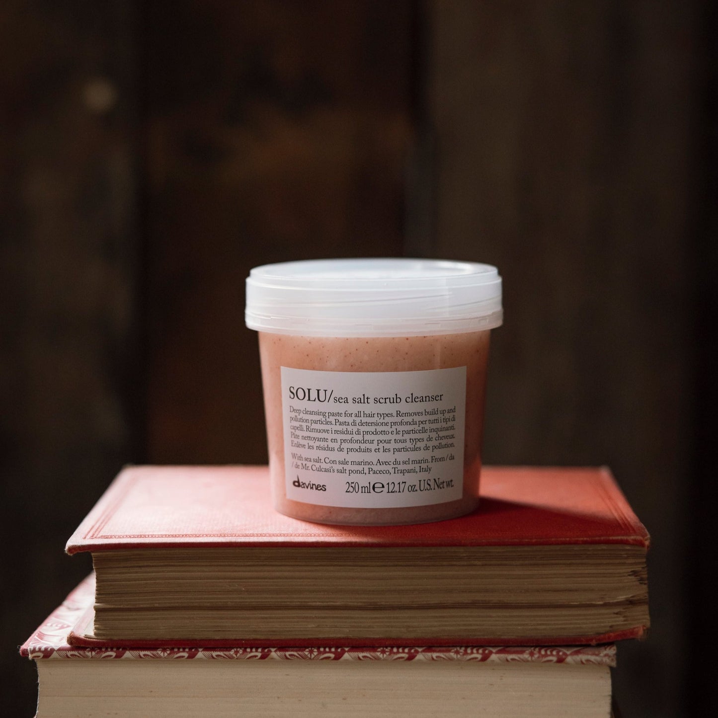 SOLU Sea Salt Scrub Cleanser by Davines